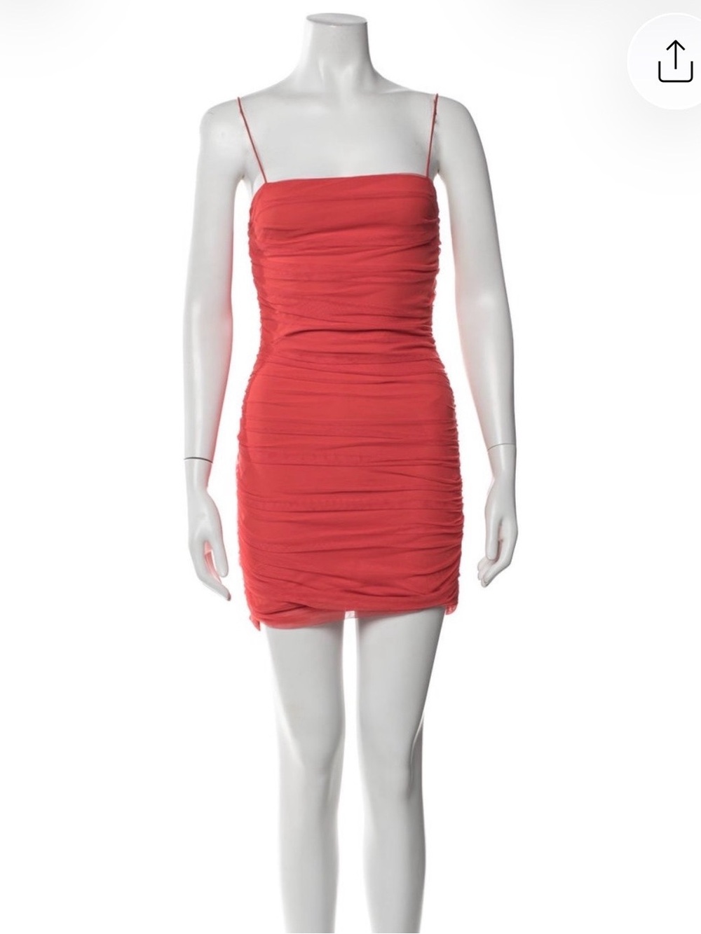 Alice + Olivia Red Mini Dress